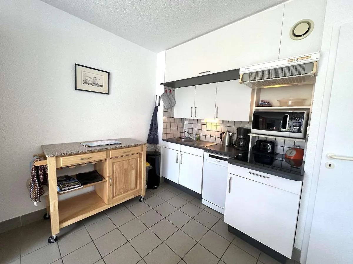 公寓 Appartement La Foret-Fouesnant : Port, Plage Et Restaurants A Pied, Terrasse Et Parking - Fr-1-481-146
